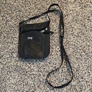 RFID Black Crossbody Bag